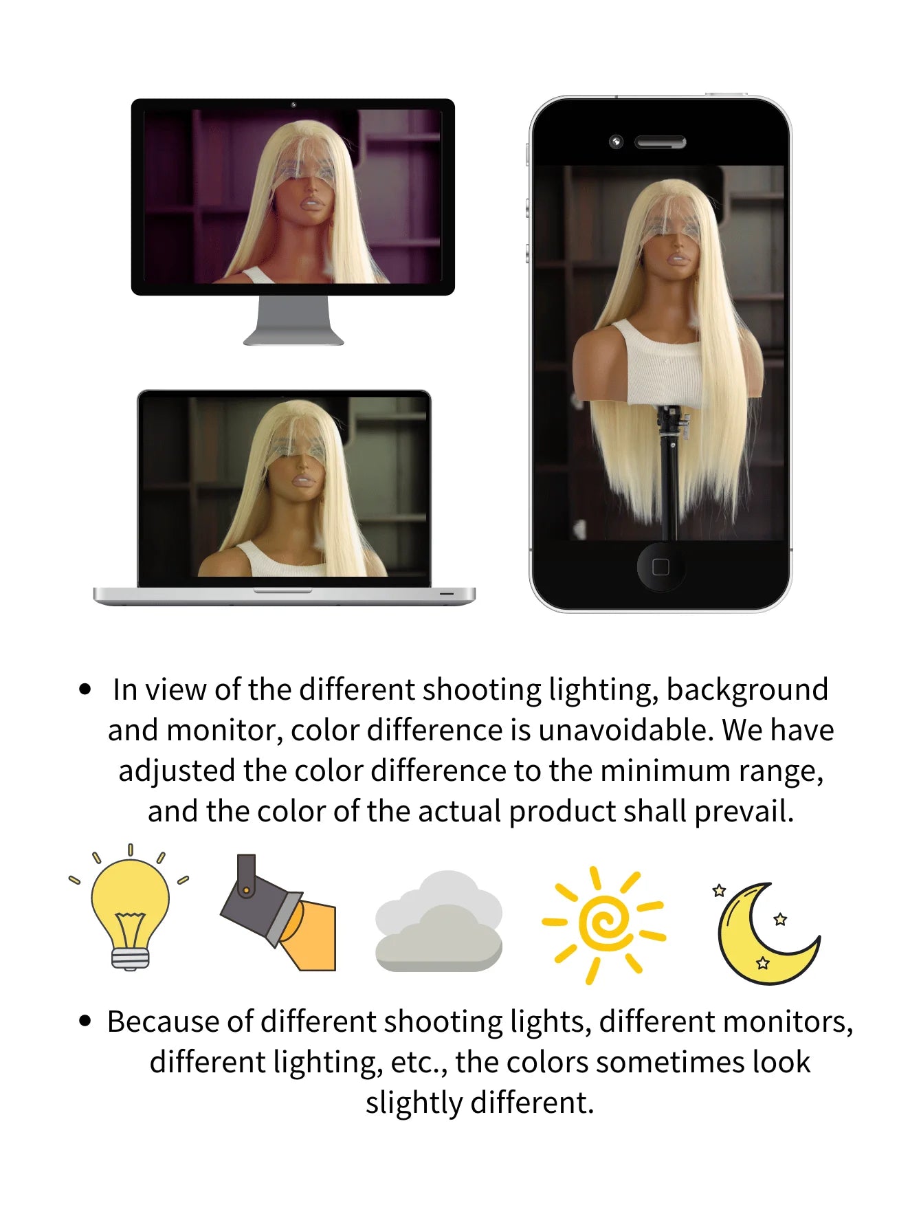 Coleção Silvia Givrée - peruca lisa loiro platinado renda frontal pré-arrancada e fibra premium