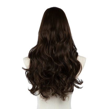 Viviane Aurelie - extensão clip-in u-part, cabelo longo e volumoso