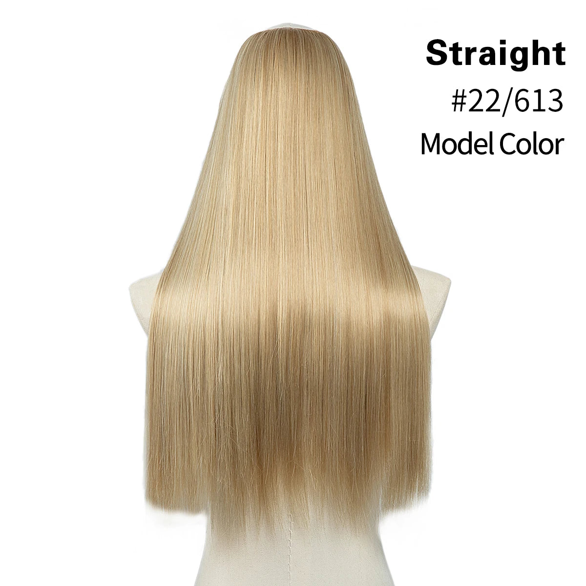 Viviane Aurelie - extensão clip-in u-part, cabelo longo e volumoso