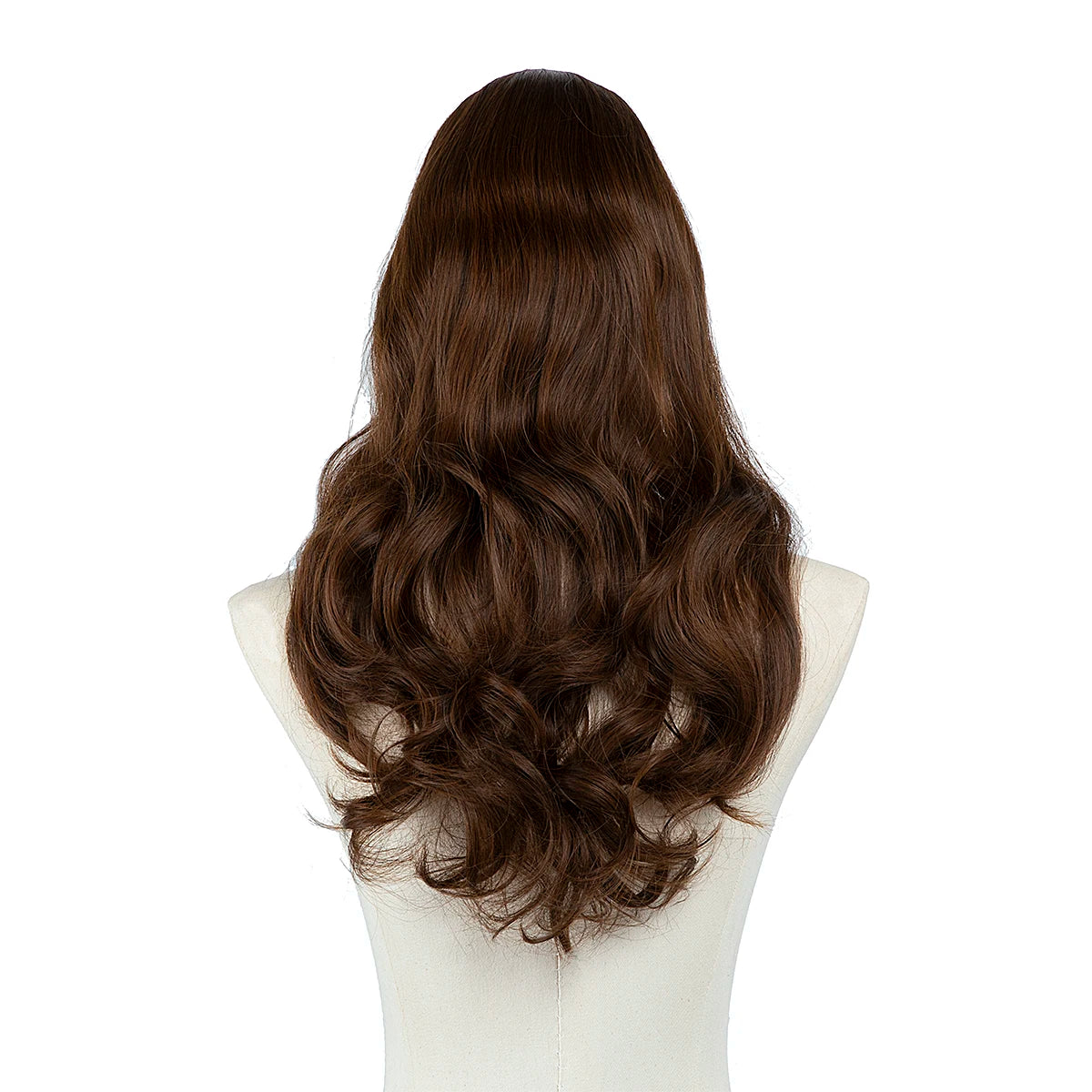 Viviane Aurelie - extensão clip-in u-part, cabelo longo e volumoso