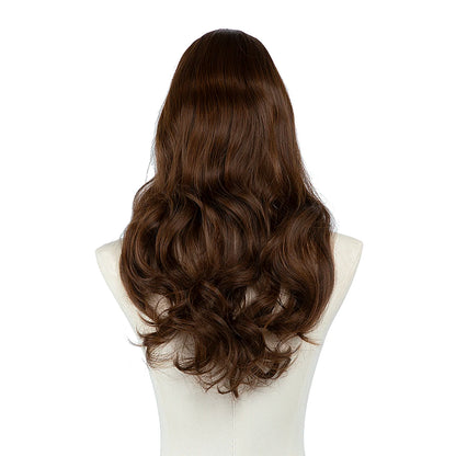 Viviane Aurelie - extensão clip-in u-part, cabelo longo e volumoso