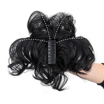 Coleção Lisette - rabo de cavalo caracóis premium com garra ajustável