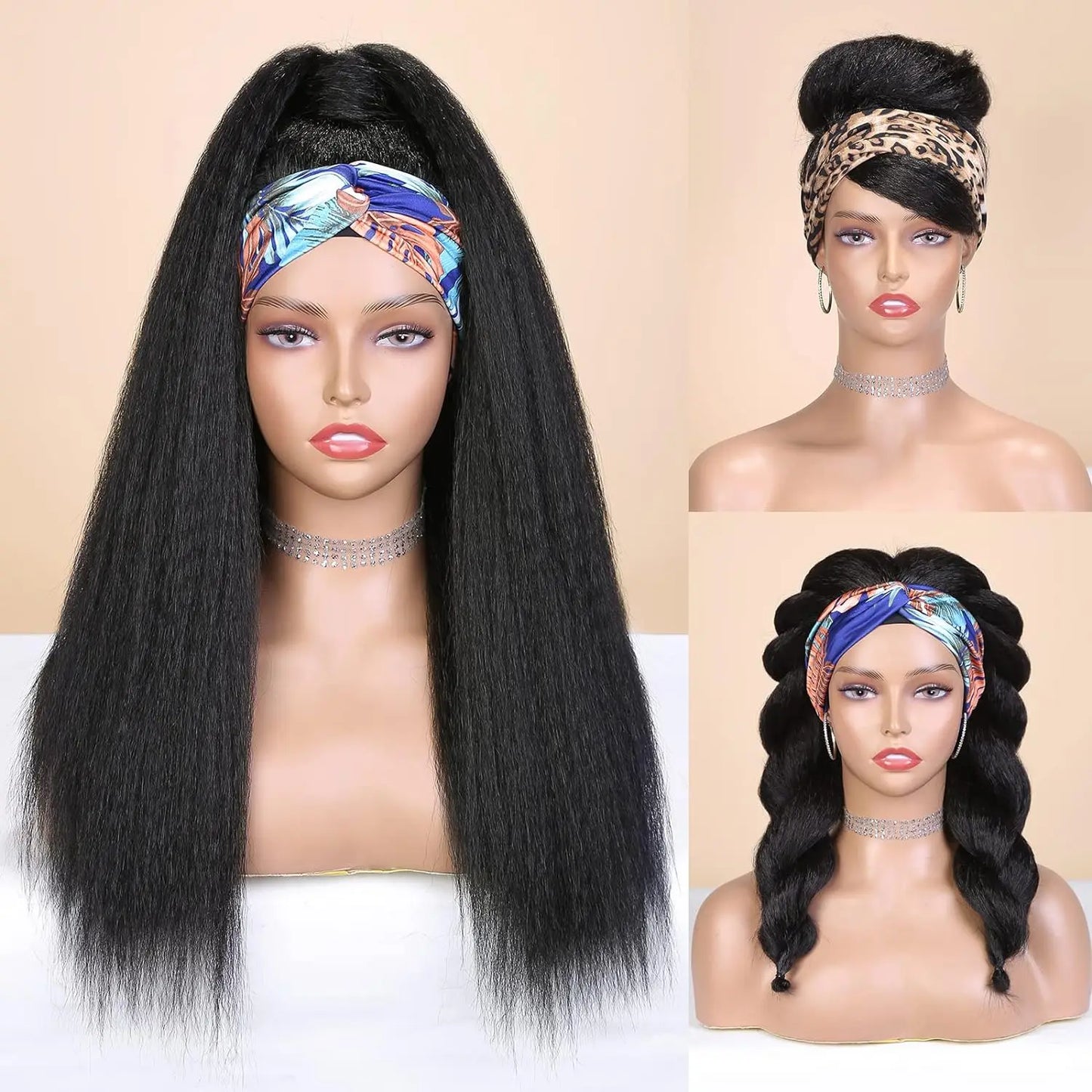 Afro Yaki -  aspeto 100% natural, pronta a usar em segundos