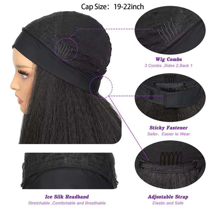 Afro Yaki -  aspeto 100% natural, pronta a usar em segundos
