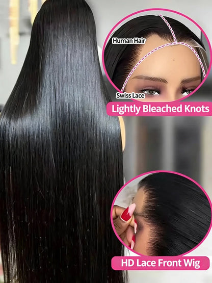 Dulce Arabela - cabelo humano premium, hd renda transparente de 13x6 de comprimento máximo sem cola