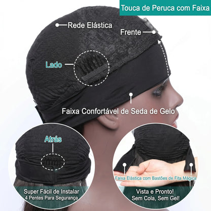 Ondas Sedosas - cabelo humano remy e pronta em 1 minuto